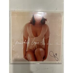 Jennifer Lopez Signed This Is Me...Then AUTOGRAPHED Vinyl LP 20th Anniversary